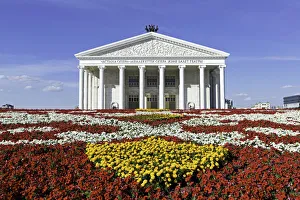 Central Asia, Kazakhstan, Astana, Opera Theater Central Asia, Kazakhstan, Astana, Opera Theater