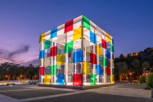 Centre Pompidou, Malaga, Andalusia, Spain Centre Pompidou, Malaga, Andalusia, Spain