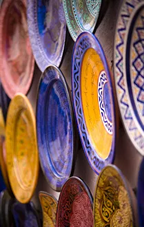 Ceramics, Essaouira, Atlantic Coast, Morocco Ceramics, Essaouira, Atlantic Coast, Morocco
