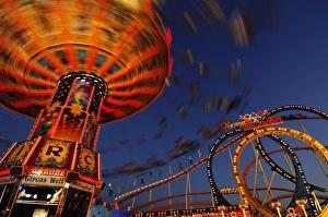 Chairoplane, Oktoberfest, Munich, Bavaria, Germany Chairoplane, Oktoberfest, Munich, Bavaria, Germany