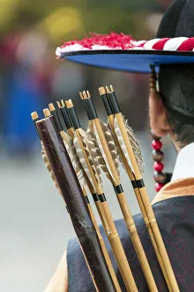 North East Asia Gallery: Changing of the Guard Ceremony, Deoksugung Palace, Gwanghwamun, Seoul, South Korea