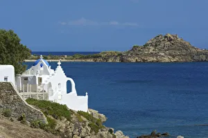 Chapel in Platis Gialos, Mykonos, Cyclades, Greece Chapel in Platis Gialos, Mykonos, Cyclades, Greece