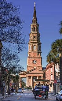 Images Dated 20th February 2017: Charleston, South Carolina, Saint Philips Episcopal Church, National Historic