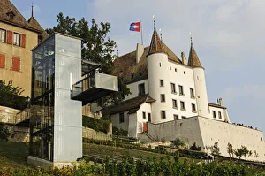 Chateau de Nyon, Lake Geneva, Sitzerland Chateau de Nyon, Lake Geneva, Sitzerland
