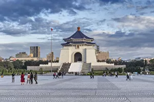 Taipei Collection: Chiang Kai Shek memorial, Taipei, Taiwan, Republic of China