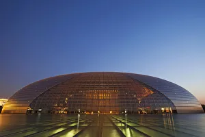 China, Beijing, Concert Hall by French Architect Paul Andreu China, Beijing, Concert Hall by French Architect Paul Andreu