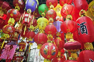 China, Beijing, The Silk Market, Lanterns China, Beijing, The Silk Market, Lanterns