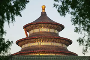 China, Beijing, Temple of Heaven or Tiantan, Hall of Prayer for Good Harvests China, Beijing, Temple of Heaven or Tiantan, Hall of Prayer for Good Harvests