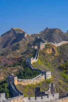 Images Dated 18th November 2013: China, Hebei Province, Luanping County, Jinshanling, Great Wall of China (UNESCO World