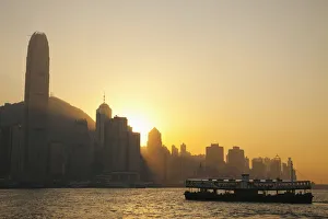 China, Hong Kong, City Skyline and Victoria Peak China, Hong Kong, City Skyline and Victoria Peak