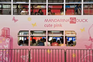 China, Hong Kong, Hong Kong Island, Central, tram China, Hong Kong, Hong Kong Island, Central, tram