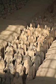 North East Asia Gallery: China, Shaanxi, Xi an, The Terracotta Army Museum, Terracotta warriors
