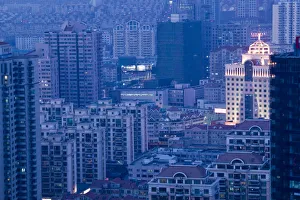 China, Shandong Province, Qingdao, New Town China, Shandong Province, Qingdao, New Town