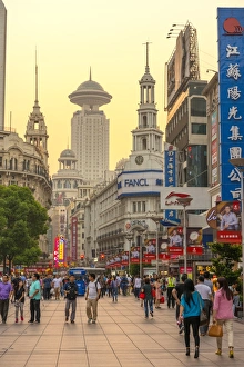 China, Shanghai, Huangpu District, East Nanjing Road China, Shanghai, Huangpu District, East Nanjing Road