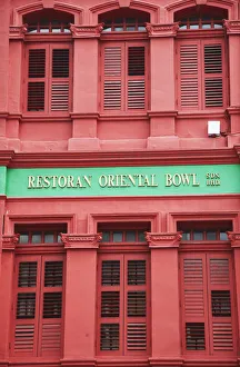 Chinese shophouse, Chinatown, Kuala Lumpur, Malaysia Chinese shophouse, Chinatown, Kuala Lumpur, Malaysia