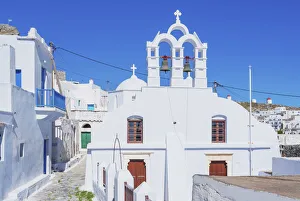 Chora, Amorgos, Cyclades Islands, Greece Chora, Amorgos, Cyclades Islands, Greece