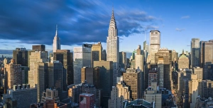 Chrysler Building and Empire State Building, Midtown Manhattan, New York City, New York Chrysler Building and Empire State Building, Midtown Manhattan, New York City, New York