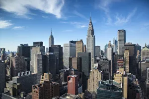 Chrysler Building and Empire State Building, Midtown Manhattan, New York City, New York Chrysler Building and Empire State Building, Midtown Manhattan, New York City, New York