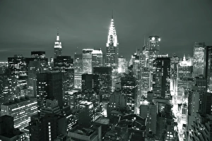 Chrysler Building & Midtown Manhattan Skyline, New York City, USA Chrysler Building & Midtown Manhattan Skyline, New York City, USA