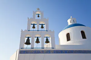 Church of Panagia of Platsani, Oia (La), Santorini (Thira), Cyclades Islands, Greece Church of Panagia of Platsani, Oia (La), Santorini (Thira), Cyclades Islands, Greece