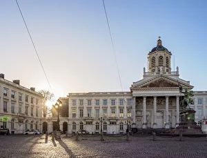 Church of Saint Jacques-sur-Coudenberg at Place Royale, Brussels, Belgium Church of Saint Jacques-sur-Coudenberg at Place Royale, Brussels, Belgium