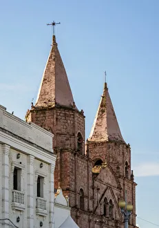 Church of San Francisco Javier, Main Square, Piedecuesta, Santander Department, Colombia Church of San Francisco Javier, Main Square, Piedecuesta, Santander Department, Colombia