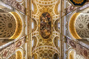 Church of St. Louis of the French or San Luigi dei Francesi, Rome, Lazio, Italy Church of St. Louis of the French or San Luigi dei Francesi, Rome, Lazio, Italy