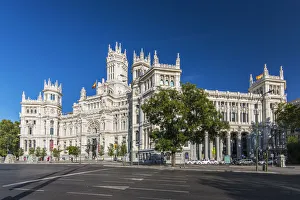 Cibeles Palace, Plaza de Cibeles, Madrid, Comunidad de Madrid, Spain Cibeles Palace, Plaza de Cibeles, Madrid, Comunidad de Madrid, Spain