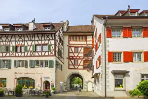 City gate of Stein am Rhein, Canton Schaffhausen, Switzerland City gate of Stein am Rhein, Canton Schaffhausen, Switzerland