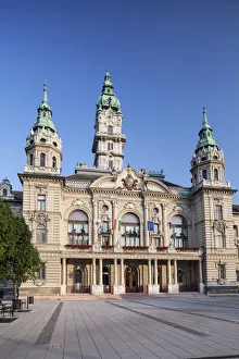 City Hall, Gyor, Western Transdanubia, Hungary City Hall, Gyor, Western Transdanubia, Hungary