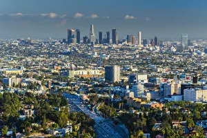 City skyline, Los Angeles, California, USA City skyline, Los Angeles, California, USA