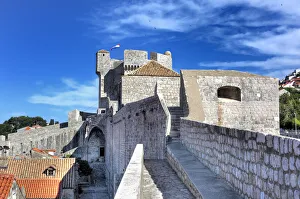 City walls, Dubrovnik, Dalmatia, Croatia City walls, Dubrovnik, Dalmatia, Croatia