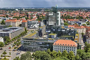 Cityscape, Hanover, Lower Saxony, Germany Cityscape, Hanover, Lower Saxony, Germany