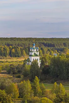 Cityscape, Totma, Vologda region, Russia Cityscape, Totma, Vologda region, Russia
