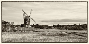 Cley Windmill, Cley next the Sea, Norfolk, England, UK Cley Windmill, Cley next the Sea, Norfolk, England, UK