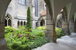 Cloister of Cathedral, Meissen, Saxony, Germany Cloister of Cathedral, Meissen, Saxony, Germany