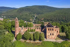 Cloister ruin Limburg near Bad Durkheim, Palatinate wine road, Rhineland-Palatinate
