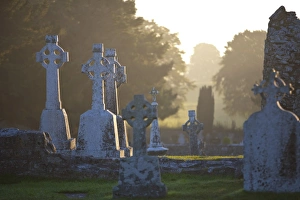 Clonmacnoise Monastery, Co Offlay, The Midlands, Ireland Clonmacnoise Monastery, Co Offlay, The Midlands, Ireland