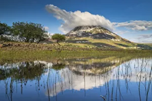Cloud over Mount Errigal, Dunlewey Lough, County Donegal, Ireland Cloud over Mount Errigal, Dunlewey Lough, County Donegal, Ireland