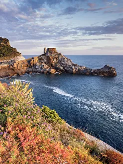 Coastline at Portovenere, Liguria, Italy Coastline at Portovenere, Liguria, Italy