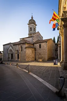 The Collegiate church of St. Quiricus and Julietta, San Quirico d'Orcia, Siena The Collegiate church of St. Quiricus and Julietta, San Quirico d'Orcia, Siena