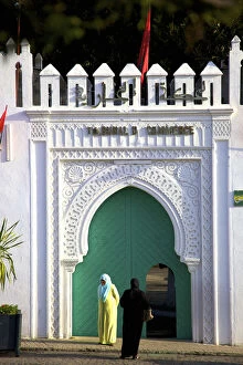Tangier Collection: Colonial Building in Grand Socco, Tangier, Morocco, North Africa