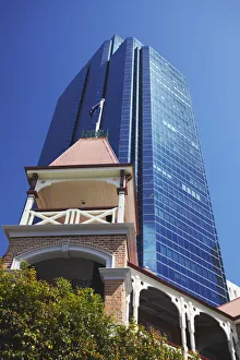 Colonial and modern architecture in downtown Perth, Western Australia, Australia Colonial and modern architecture in downtown Perth, Western Australia, Australia