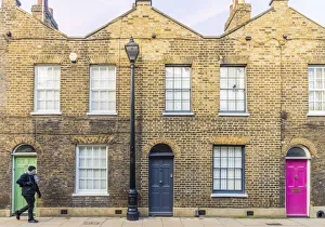 Colourful 19th Century Georgian architecture, Waterloo, London, England Colourful 19th Century Georgian architecture, Waterloo, London, England