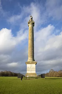 Blenheim Palace Collection: Column of Victory, Blenheim Park, Blenheim Palace, Woodstock, Oxfordshire, England