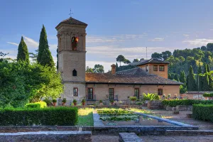 Convent of San Francisco, Alhambra, UNESCO World Heritage Site, Granada, Spain Convent of San Francisco, Alhambra, UNESCO World Heritage Site, Granada, Spain