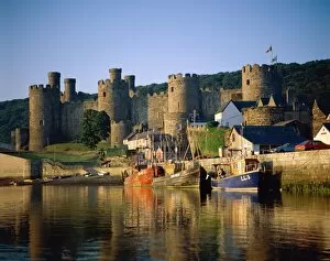 Travel Pix Collection: Conwy Castle & River Conwy