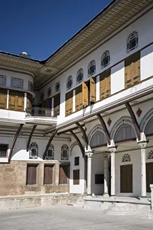 Courtyard of the favourites, The Harem, Topkapi Palace, Istanbul, Turkey Courtyard of the favourites, The Harem, Topkapi Palace, Istanbul, Turkey