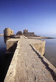 Saida Collection: Crusader Castle (Qasr al-Bahr)