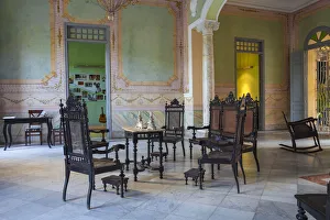 Cuba, Camaguey Province, Camaguey, Ignacio Agramonte, Interior of Casa de la Divesidad Cuba, Camaguey Province, Camaguey, Ignacio Agramonte, Interior of Casa de la Divesidad